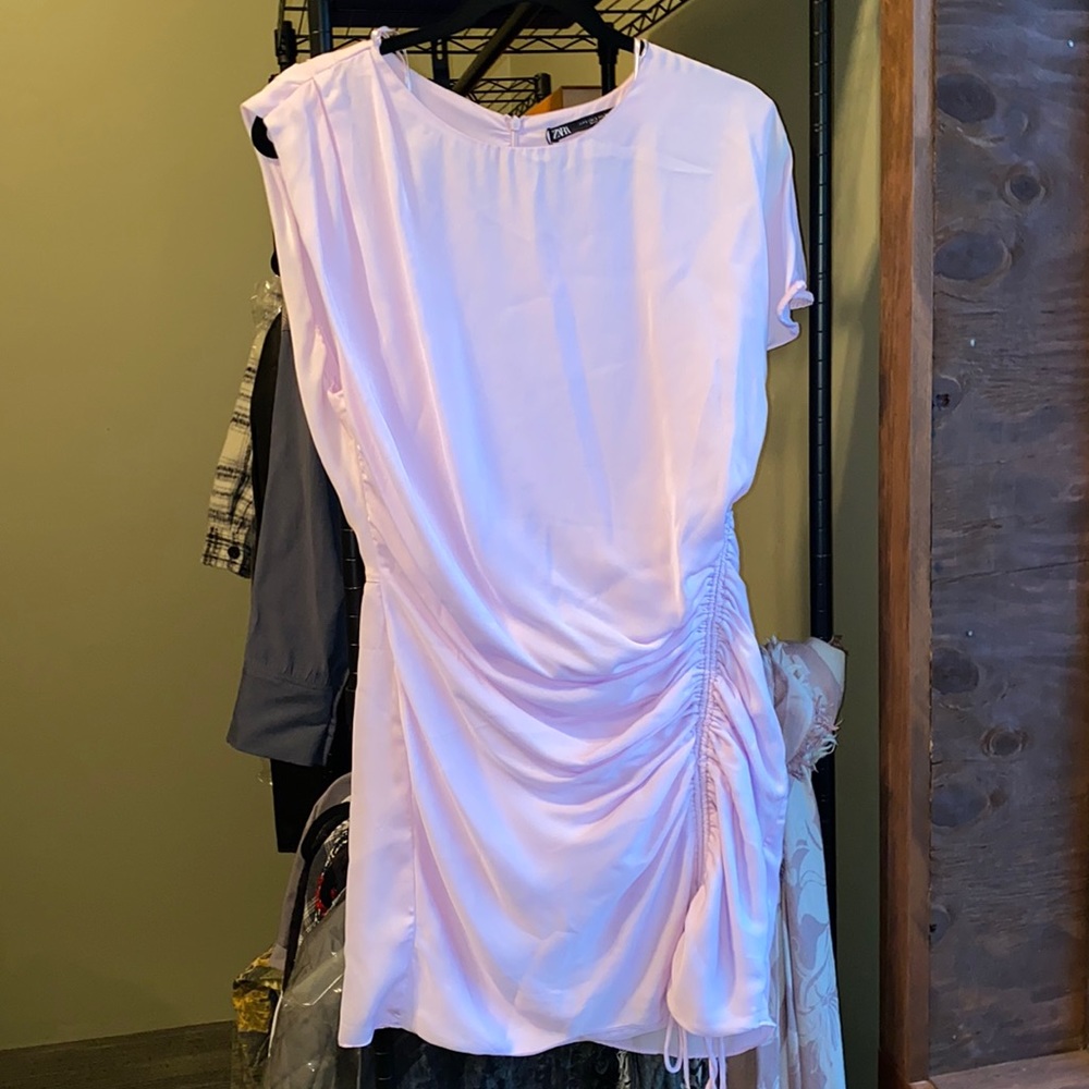 Zara lilac color dress